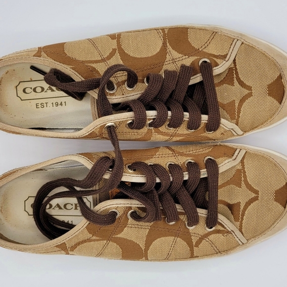 Coach Canvas shoes - Picture 2 of 2